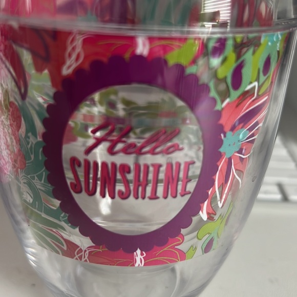 Simply Southern hello sunshine and relax more worry less stemless wine glass - Picture 3 of 7